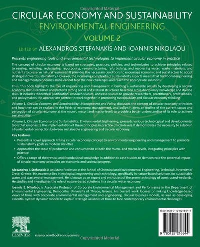 Circular Economy and Sustainability: Volume 2: Environmental Engineering