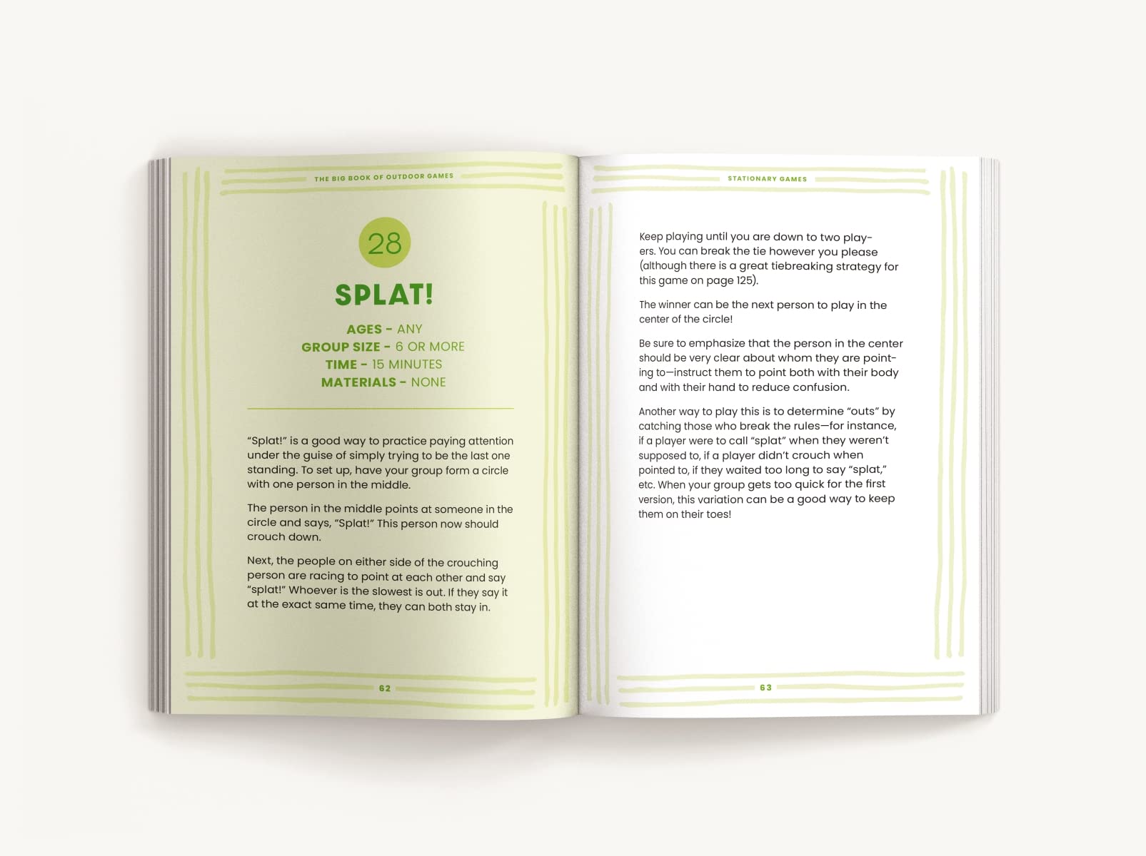 The Book of Outdoor Games: 50+ Antiboredom, Unplugged Activities for Kids and Families