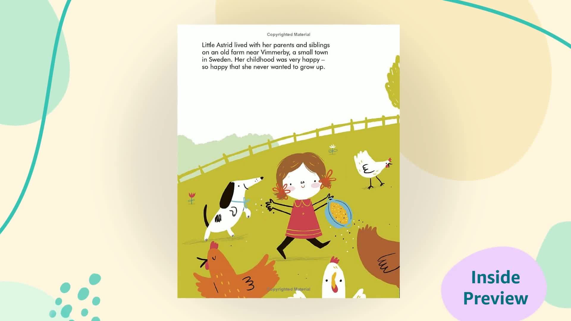 Little People Big Dreams Astrid Lindgren /anglais