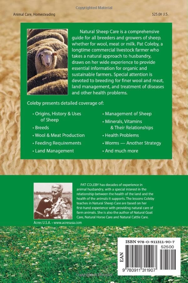 Natural Sheep Care by Pat Coleby