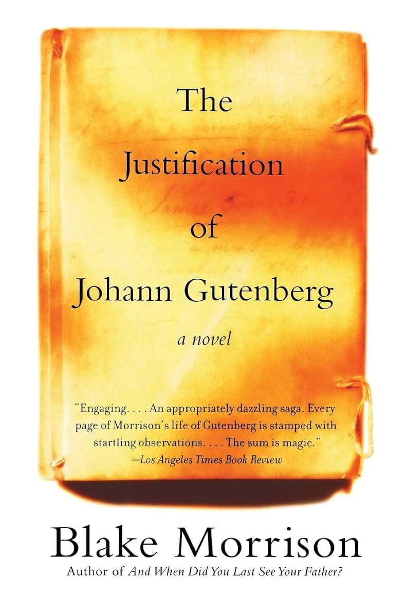 The Justification of Johann Gutenberg: A Novel