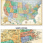 Rand McNally Classic Edition U.S. Wall Map - Paper Rolled