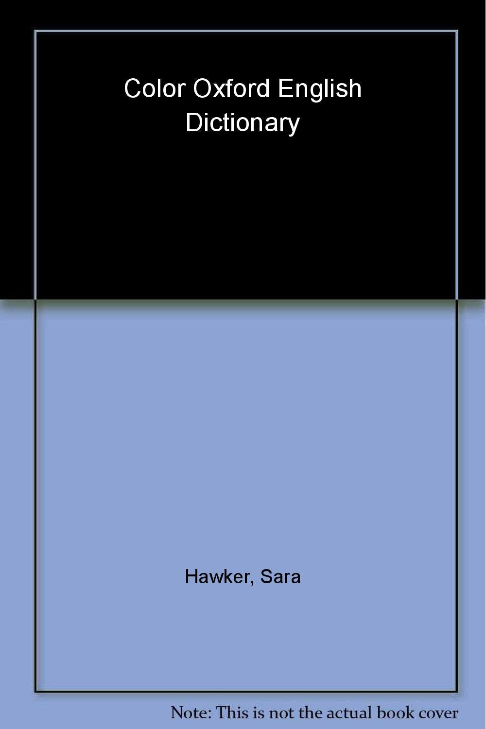 Color Oxford English Dictionary