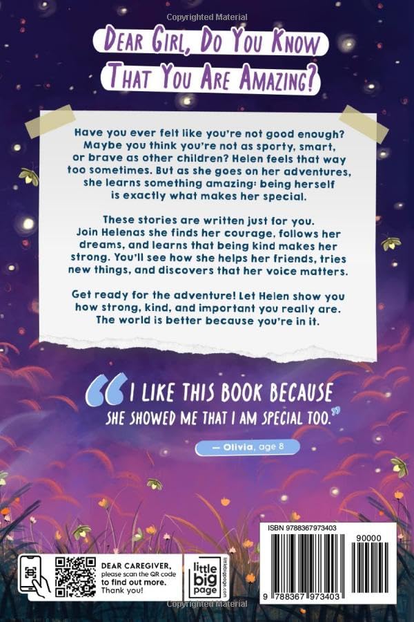 Dear Girl, I Hope You Know: An Inspiring Short Chapter Book for Kids to Boost Confidence, Courage, and Self-Esteem (Empowering Chapter Books for 6 to 10 Year Old Girls)