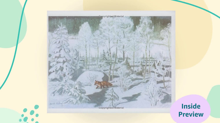 The Tomten and the Fox — back cover