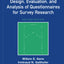 Design, Evaluation, and Analysis of Questionnaires for Survey Research, 2nd Edition (Wiley Series in Survey Methodology)