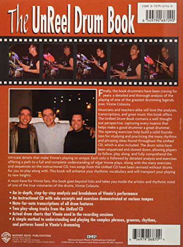 The UnReel Drum Book: Featuring the Music of Randy Waldman and the Drumming of Vinnie Colaiuta, Book & 2 CDs