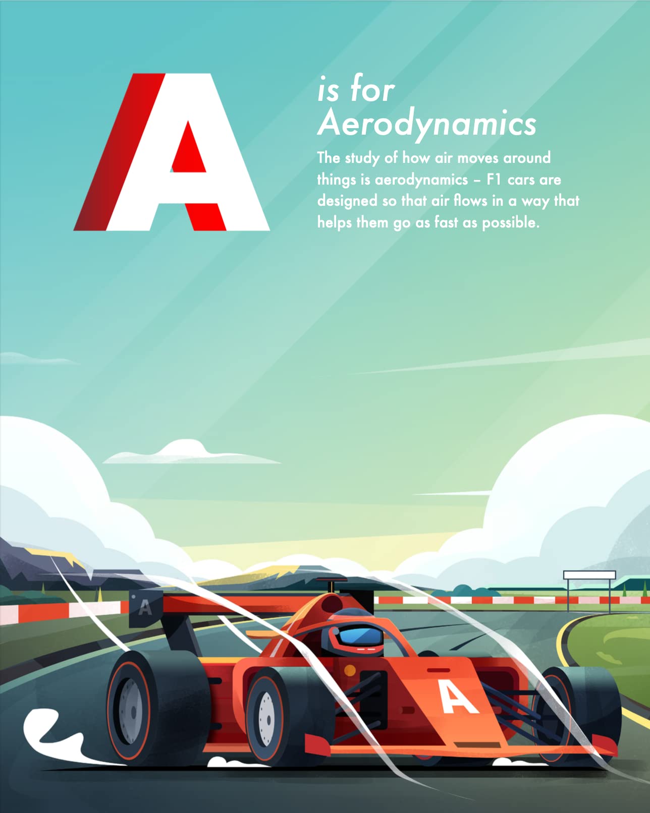 Red Racer Books Present ABCs of Racing: My First Guide to Formula 1 Racing, F1 Car Alphabet Book Fun for All Ages, English Edition