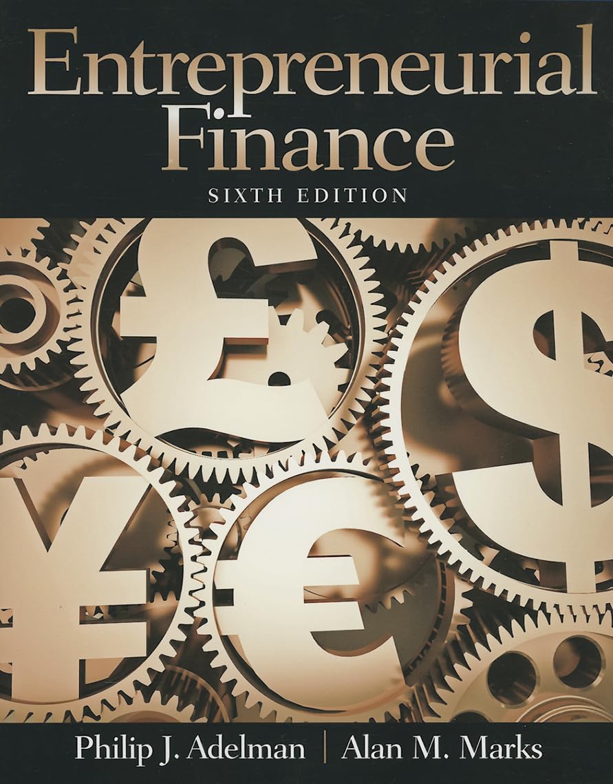 Entrepreneurial Finance
