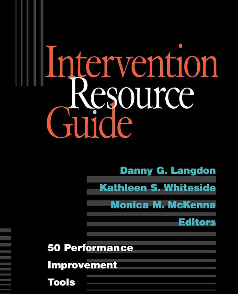 Intervention Resource Guide: 50 Performance Improvement Tools