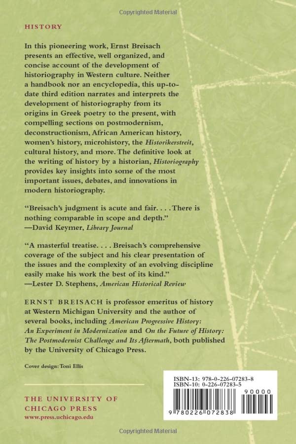 Historiography: Ancient, Medieval, and Modern, Third Edition