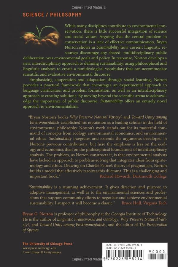 Sustainability: A Philosophy of Adaptive Ecosystem Management