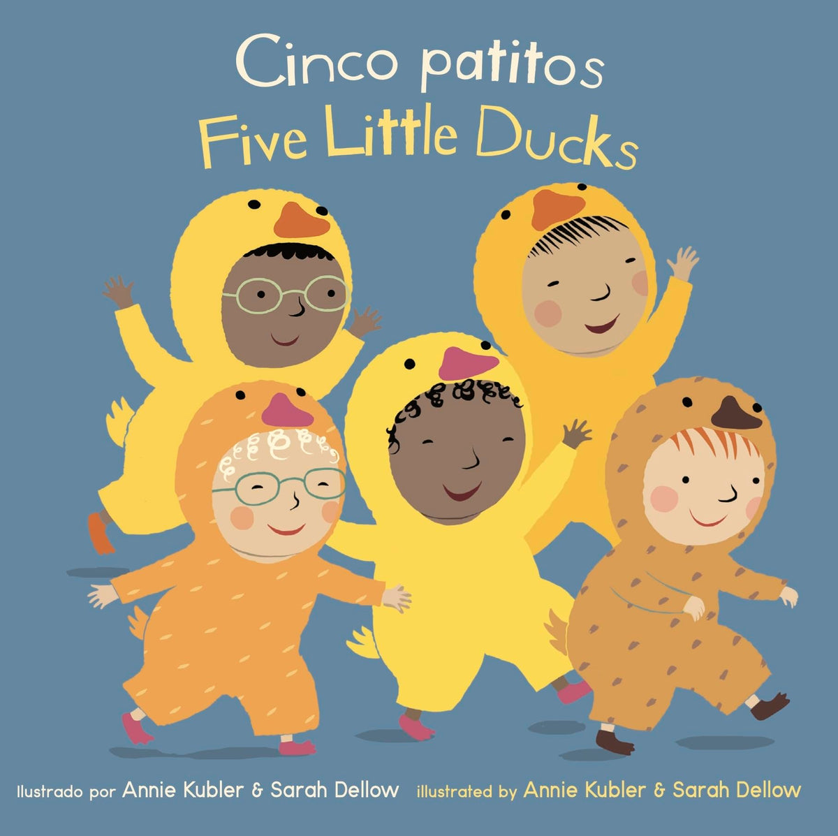 Cinco patitos / Five Little Ducks (Baby Rhyme Time) (Spanish and English Edition)
