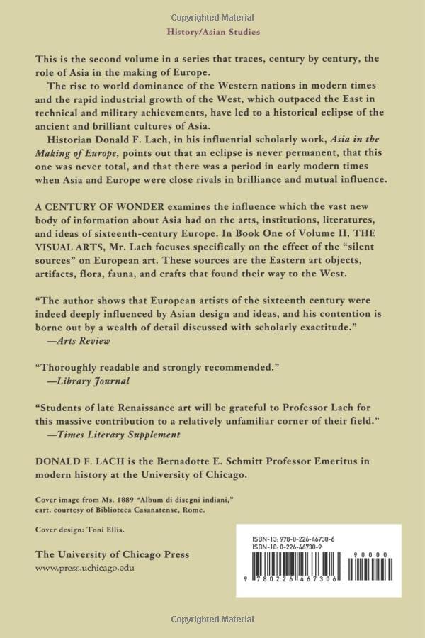 Asia in the Making of Europe, Volume II: A Century of Wonder. Book 1: The Visual Arts (Volume 2)
