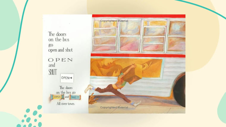The Wheels on the Bus — back cover