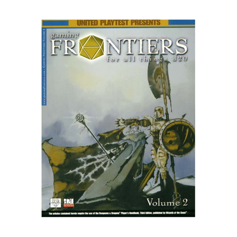 Gaming Frontiers, Volume 2
