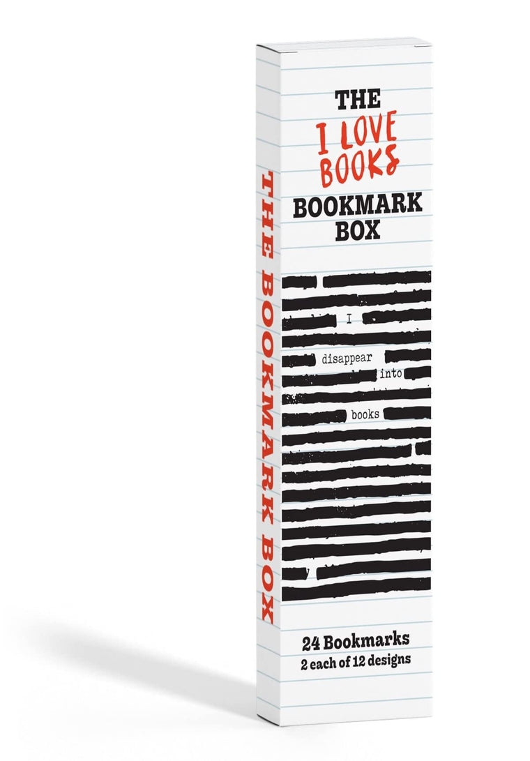 I Love Books Bookmark Box