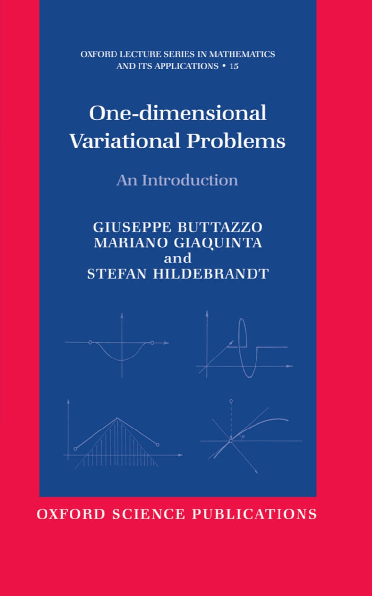 One-dimensional Variational Problems: An Introduction (Oxford Lecture Series in Mathematics and Its Applications)
