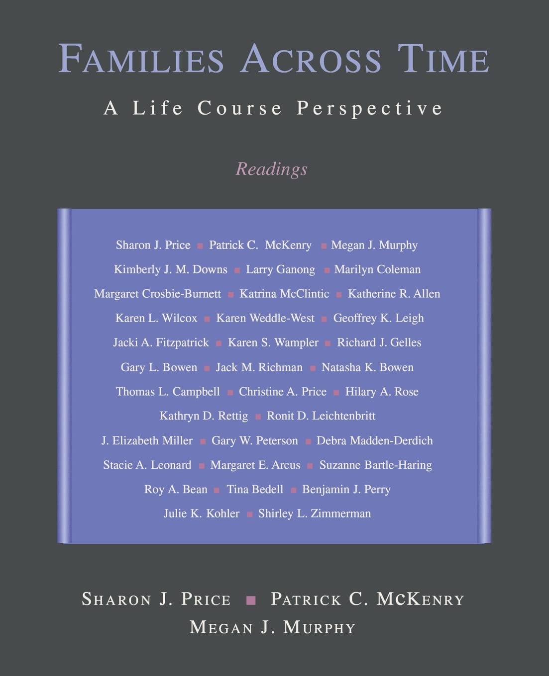 Families Across Time: A Life Course Perspective: Readings