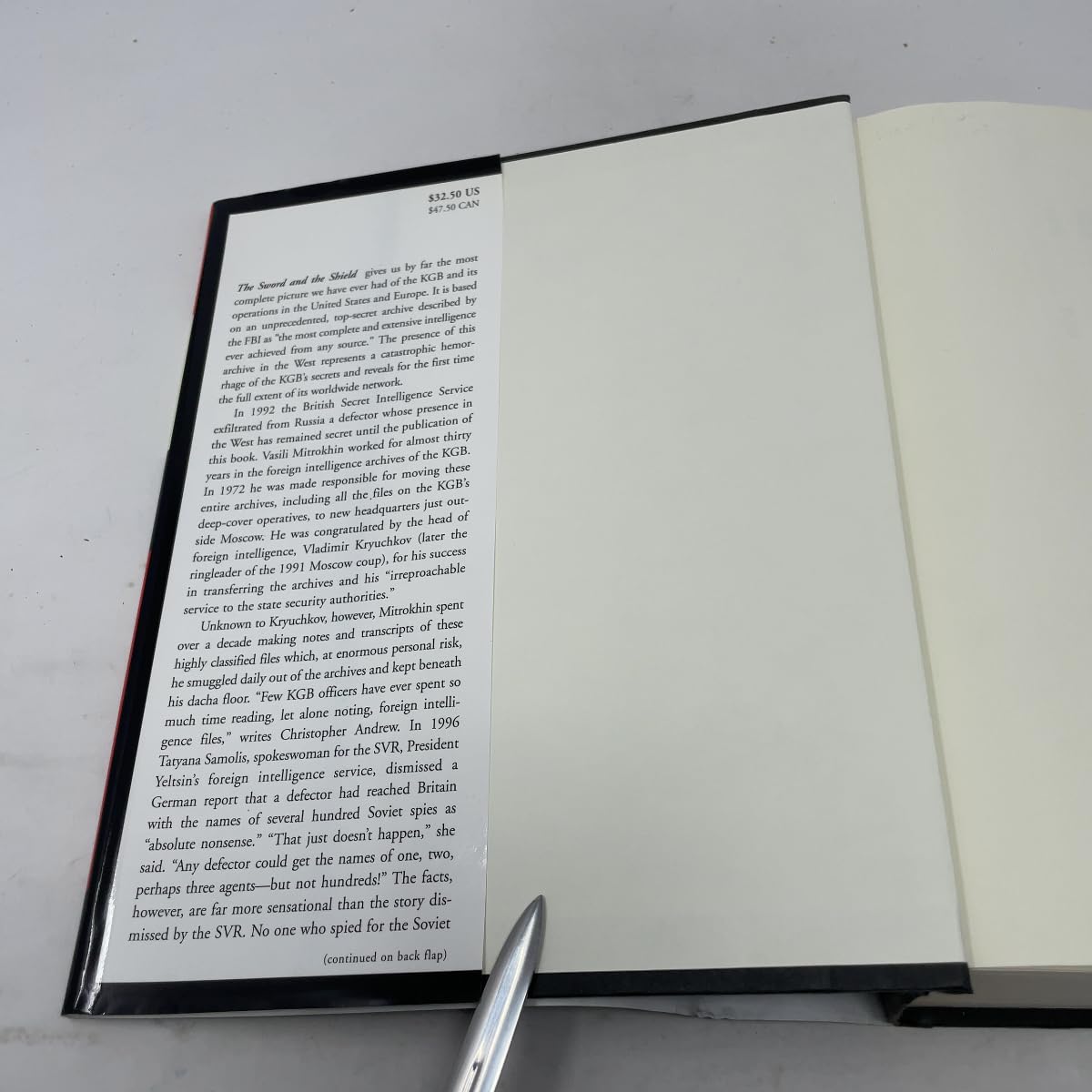 The Sword And The Shield: The Mitrokhin Archive And The Secret History Of The KGB