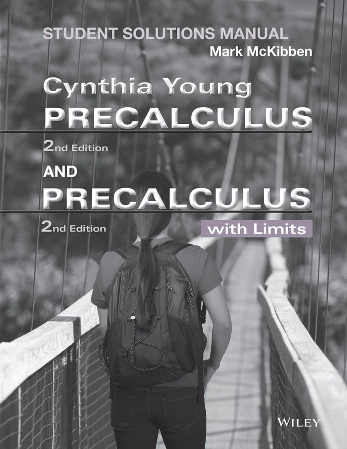 Precalculus: Student Solutions Manual