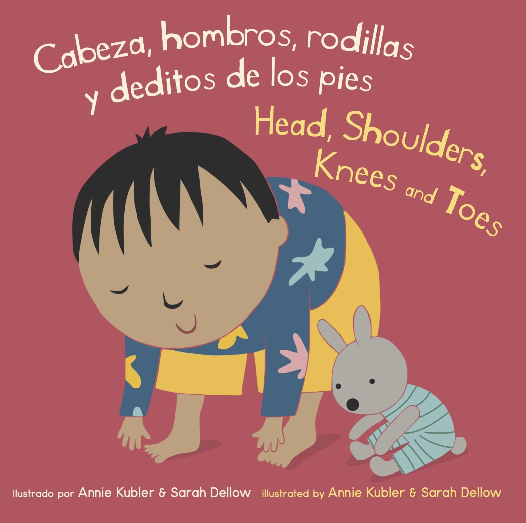 Cabeza, hombros, rodillas y deditos de los pies / Head, Shoulders, Knees and Toes (Baby Rhyme Time) (English and Spanish Edition) (Baby Rhyme Time (Spanish/English))