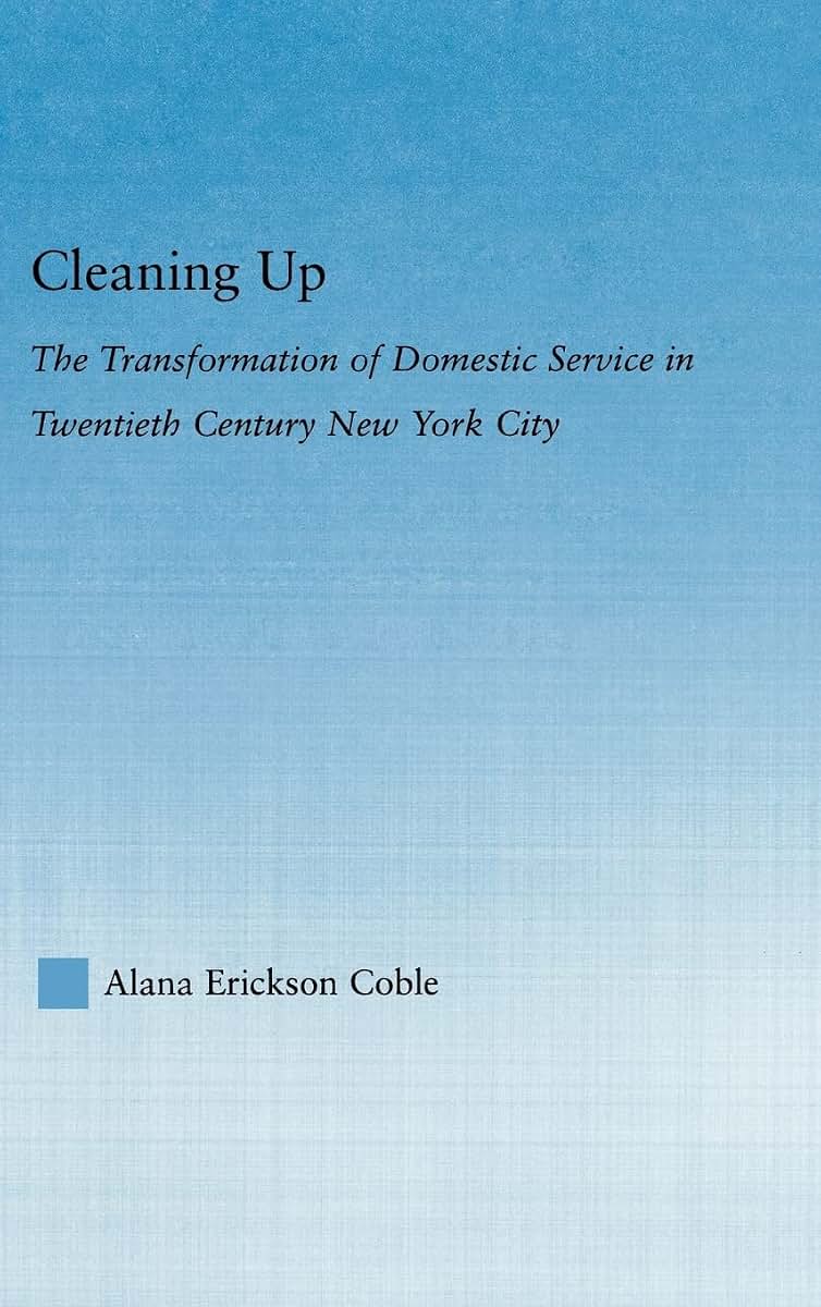Cleaning Up: The Transformation of Domestic Service in Twentieth Century New York (Studies in American Popular History and Culture)