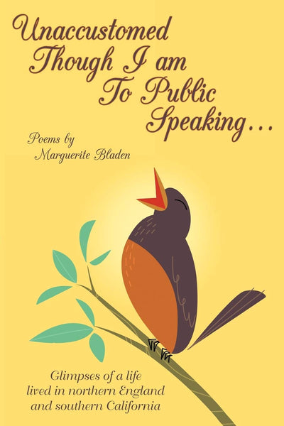 Unaccustomed Though I Am To Public Speaking . . .