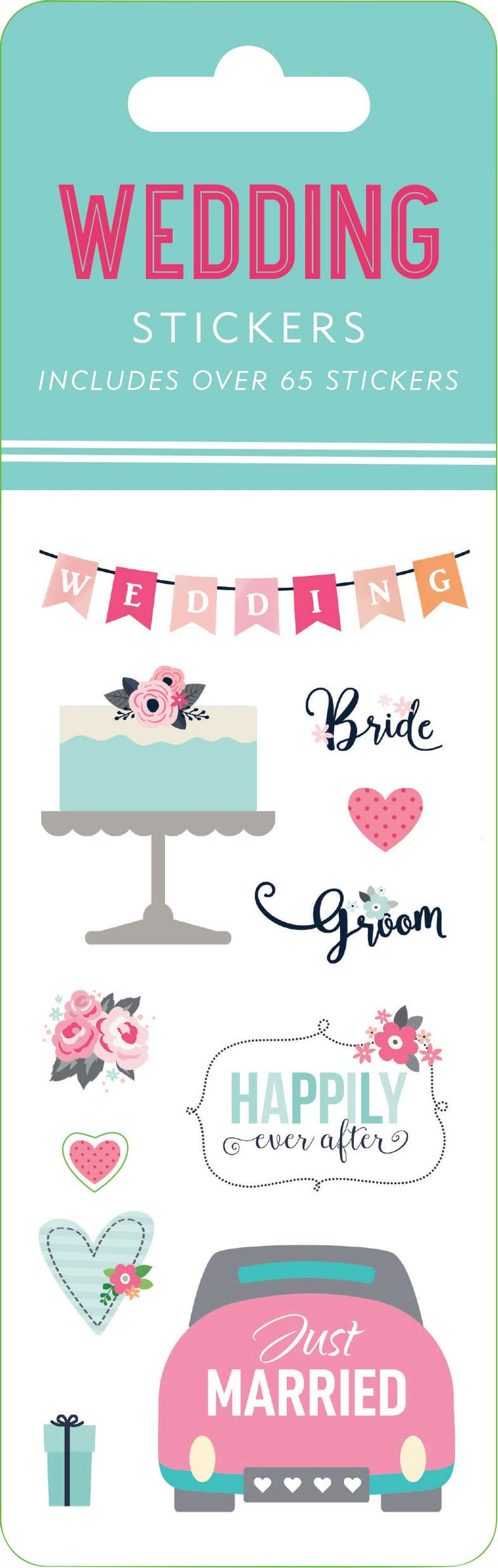 Wedding Sticker Set (Over 65 stickers!) (Sticker Sheets)