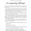 Everyday Leadership: Attitudes and Actions for Respect and Success