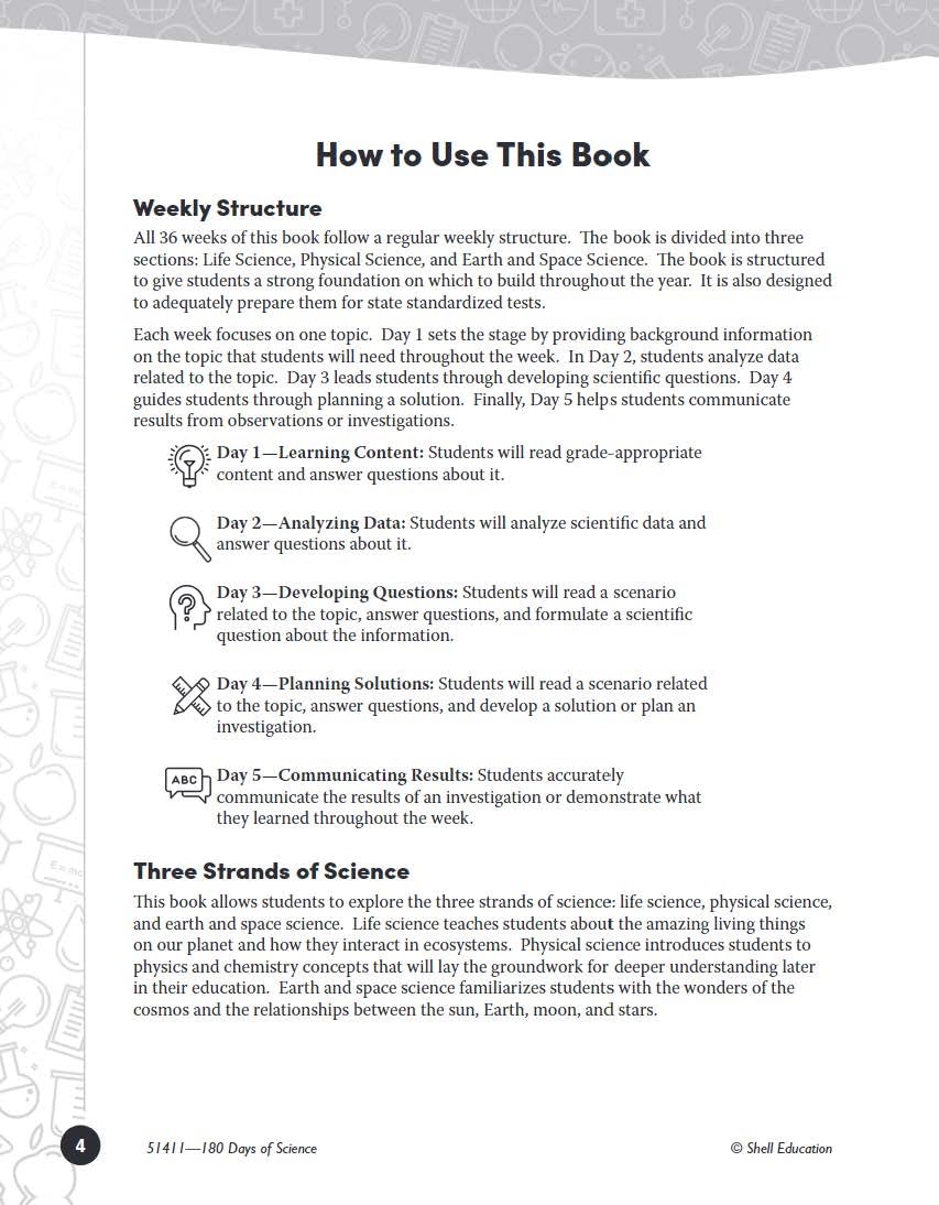 180 Days?: Science for Fifth Grade: Practice, Assess, Diagnose