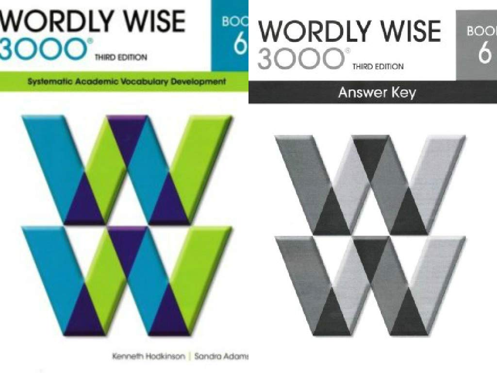 NEW Wordly Wise 3000