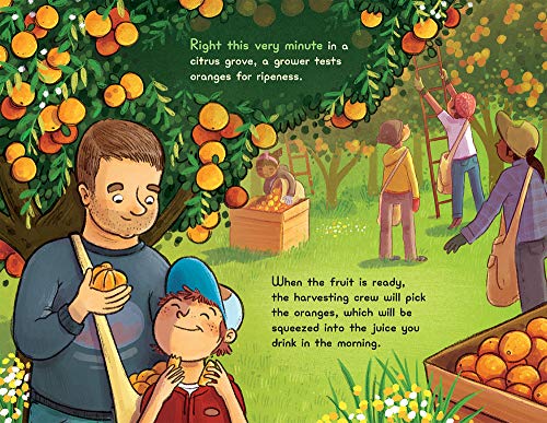 Right This Very Minute: A Table-to-Farm Book About Food and Farming