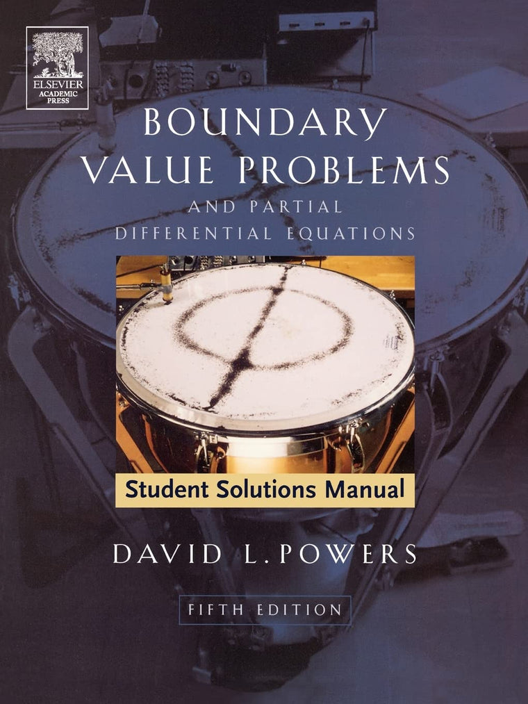 Student Solutions Manual to Boundary Value Problems: and Partial Differential Equations