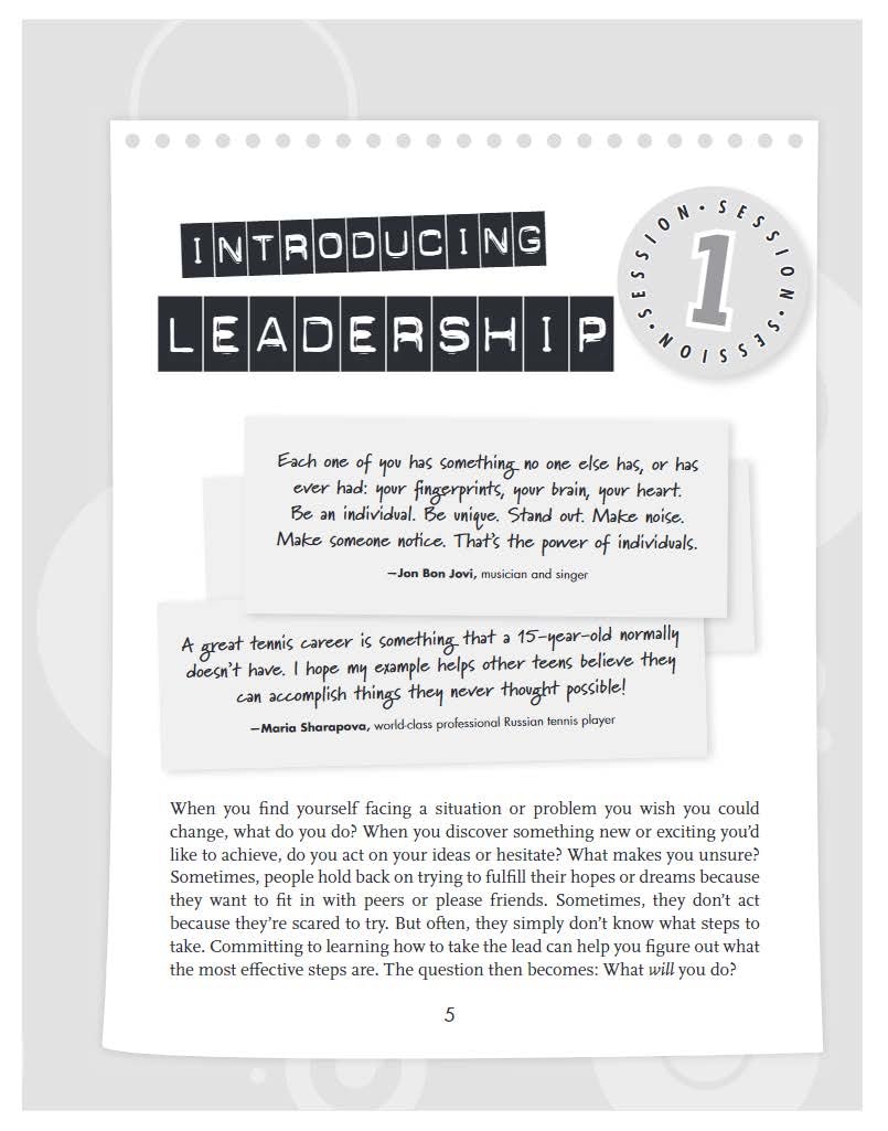 Building Everyday Leadership in All Teens: Promoting Attitudes and Actions for Respect and Success (Free Spirit Professional)