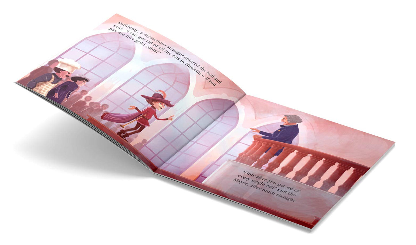 My First 5 Minutes Fairy Tales The Pied Piper of Hamelin: Traditional Fairy Tales For Children (Abridged and Retold)