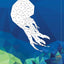 Sticker By Number Ocean Life Book for All Ages, Sticker Mosaics for Fun and Relaxation, Sticker Books for Adults with Tear-Out Pages