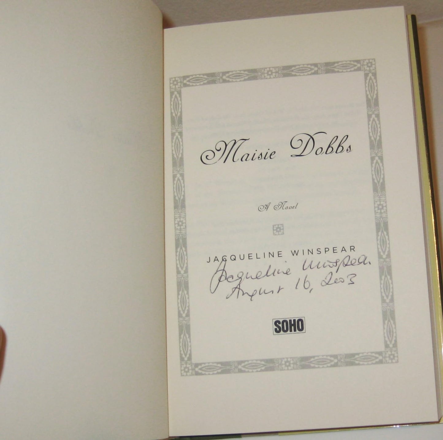 Maisie Dobbs