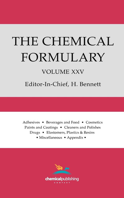 The Chemical Formulary, Volume 25