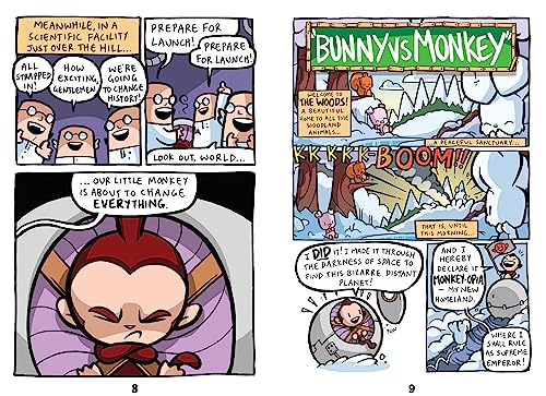 Bunny vs. Monkey by Jamie Smart