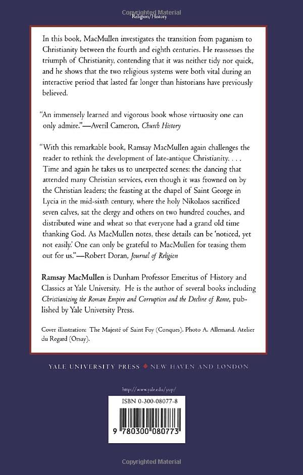 Christianity and Paganism in the Fourth to Eighth Centuries
