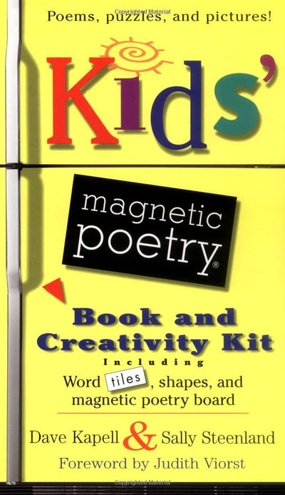 Kids' Magnetic Poetry Book and Creativity Kit