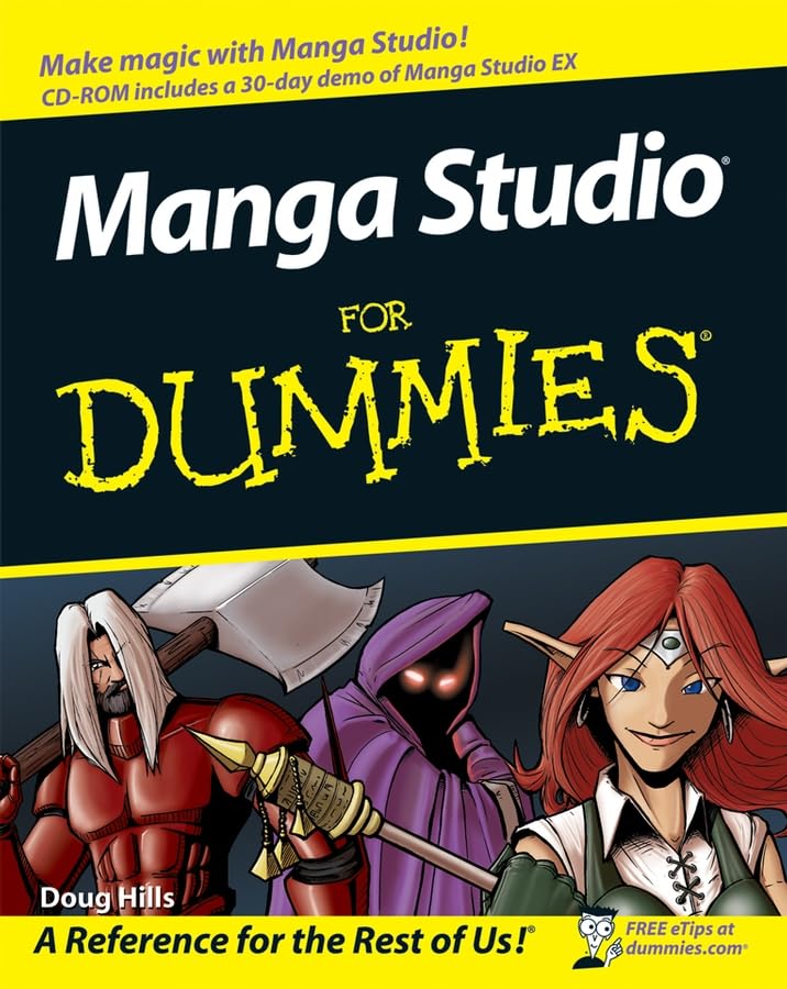 Manga Studio For Dummies by Hills, Doug