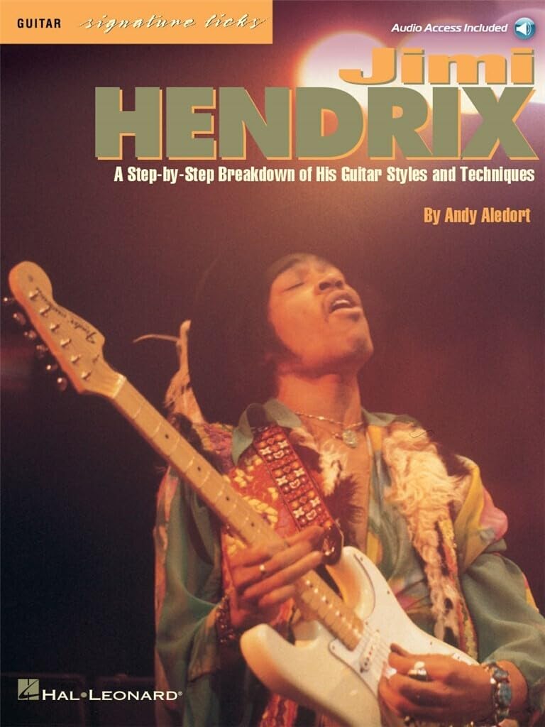 Jimi Hendrix, Guitar Signature Licks: A Step-by-Step Breakdown of His Guitar Styles and Techniques (Bk/Online Audio)
