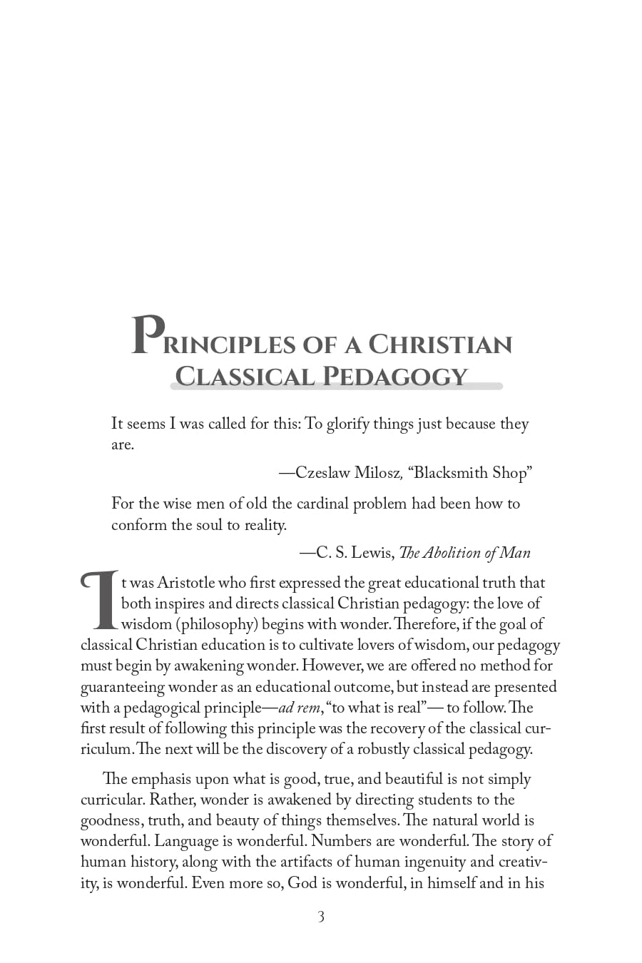 Notes Toward Pedagogy and Practice: Addendum to The Liberal Arts Tradition