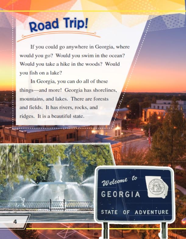 Regions and Rivers of Georgia (Social Studies Readers)