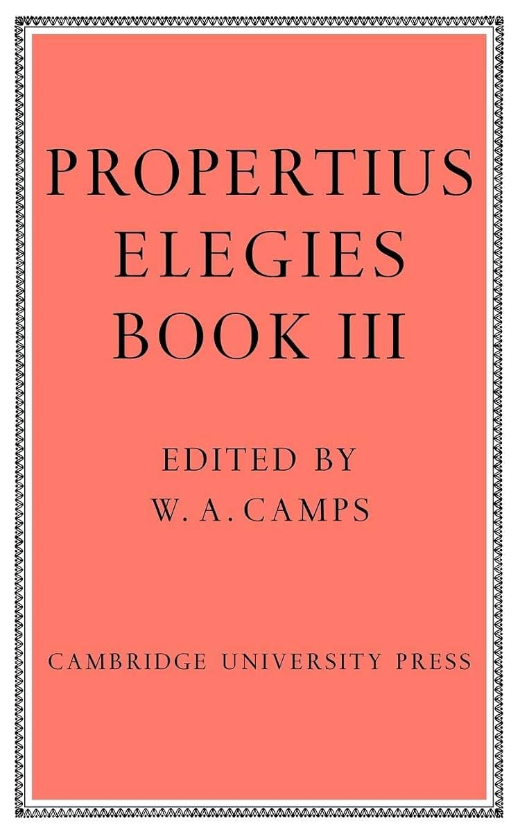 Elegies Bk 3 Camps