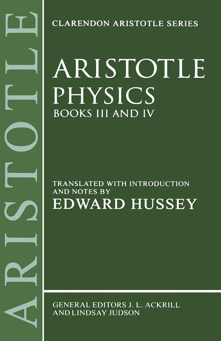 Physics (Clarendon Aristotle Series)
