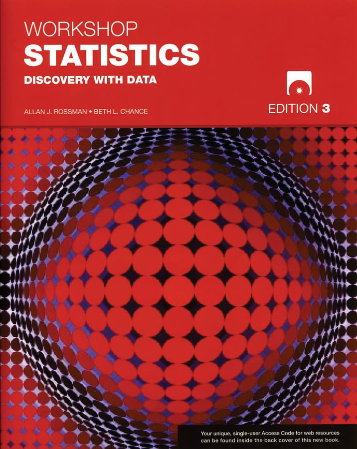 Workshop Statistics: Discovery with Data