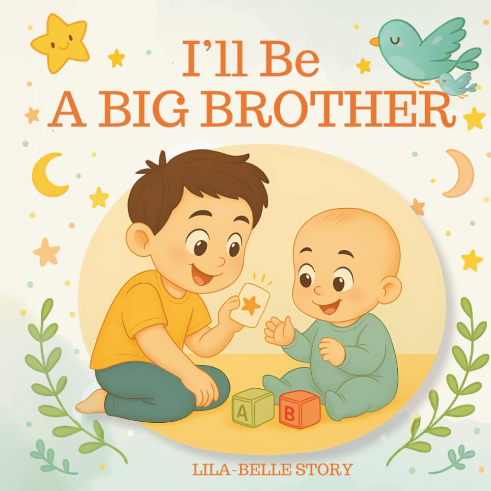 I'll Be A Big Brother: A Heartfelt Rhyming Story to Prepare for a New Baby  Becoming a Big Brother Book for Toddlers and Preschoolers  A Gift for New Big Brothers